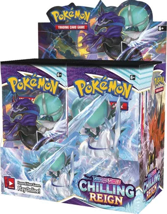 Pokemon TCG: Sword & Shield Chilling Reign Booster Box (SEALED)