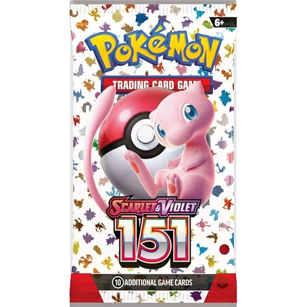 2023 Pokémon Scarlet & Violet 151 Booster Pack (1X STREAM PACK)