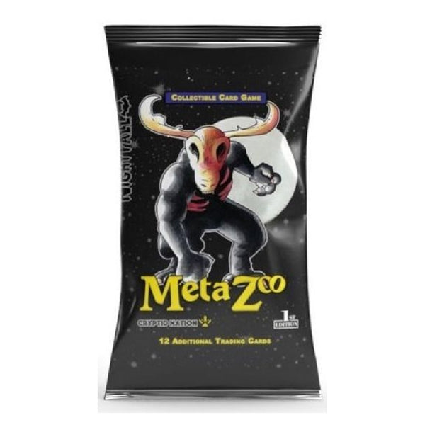 2021 MetaZoo Nightfall 1st Edition Booster Pack (1X STREAM PACK)