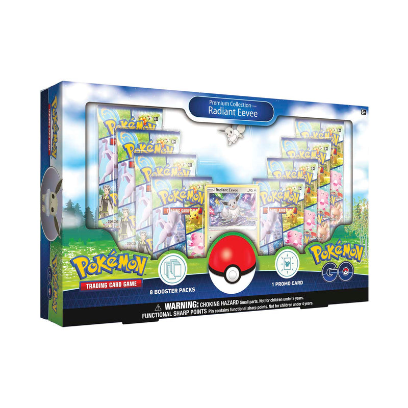 2022 Pokémon Radiant Eevee Premium Collection Box (8X STREAM PACKS)