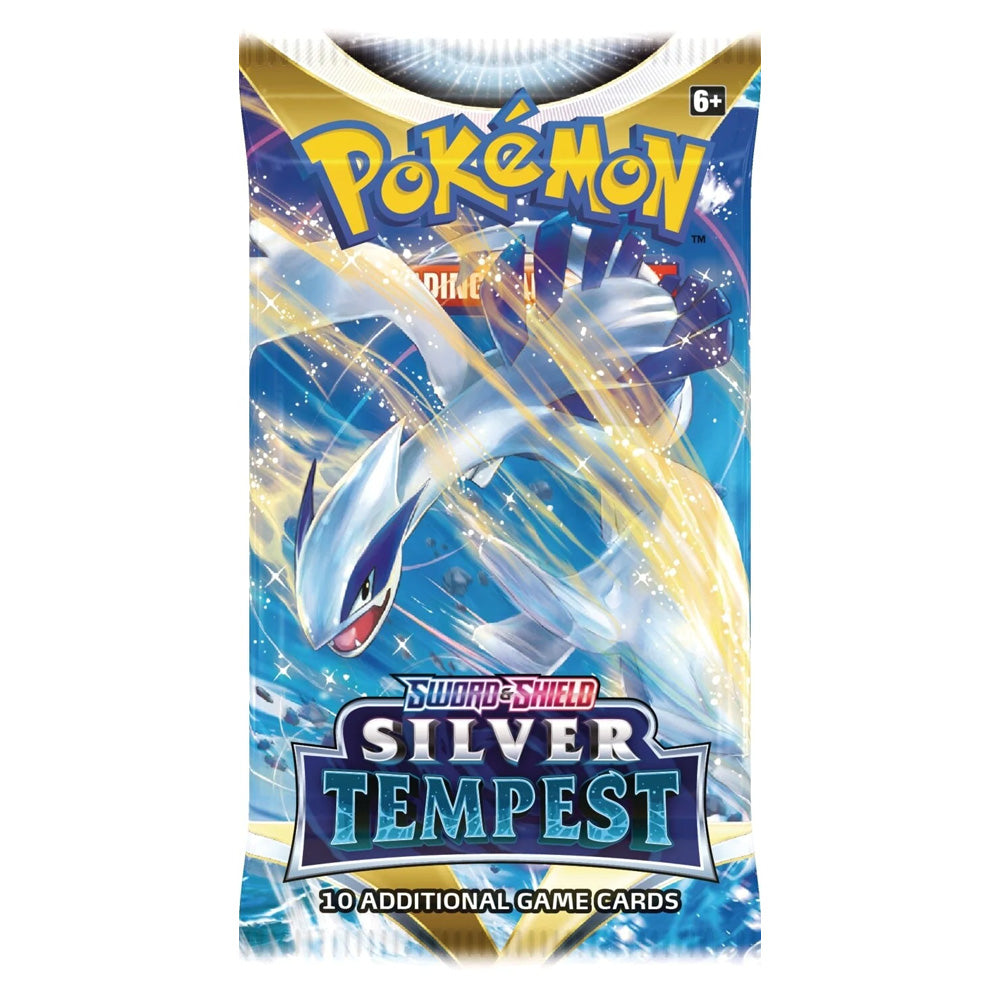 2022 Pokémon Sword & Shield Silver Tempest Booster Pack (1X STREAM